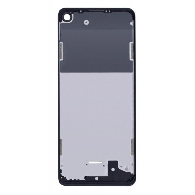 Lcd Frame Middle Chassis For Samsung Galaxy A21 White By - Maxbhi Com