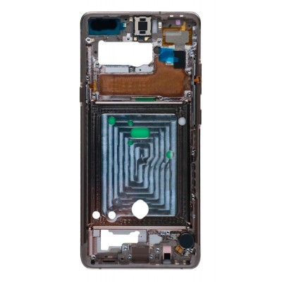Lcd Frame Middle Chassis For Samsung Galaxy S10 5g Gold By - Maxbhi Com