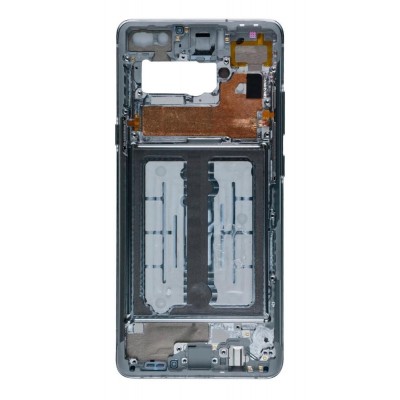 Lcd Frame Middle Chassis For Samsung Galaxy S10 5g White By - Maxbhi Com