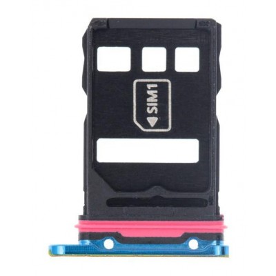 Sim Card Holder Tray For Huawei P40 Pro Blue - Maxbhi Com