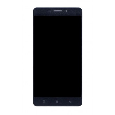 Lcd With Touch Screen For Lenovo A7700 Black By - Maxbhi Com