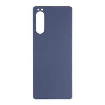 Back Panel Cover For Sony Xperia 5 Ii Blue - Maxbhi Com