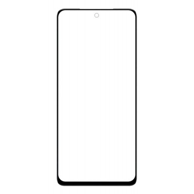 Replacement Front Glass For Xiaomi Redmi 10 Black By - Maxbhi Com
