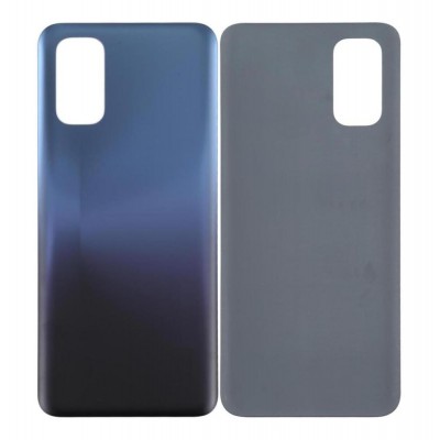 Back Panel Cover For Realme 7 5g Black - Maxbhi Com