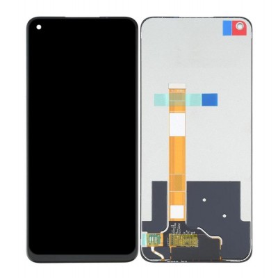 Lcd With Touch Screen For Realme 7 5g Black By - Maxbhi Com