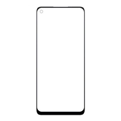 Replacement Front Glass For Realme 7 5g Blue By - Maxbhi Com
