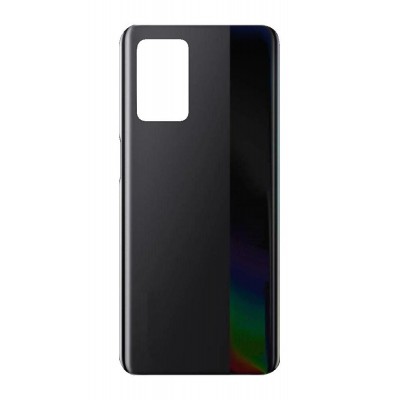 Back Panel Cover For Realme Q3 5g Black - Maxbhi Com