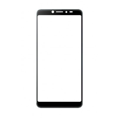Replacement Front Glass For Blu Studio X10 Plus Red By - Maxbhi Com