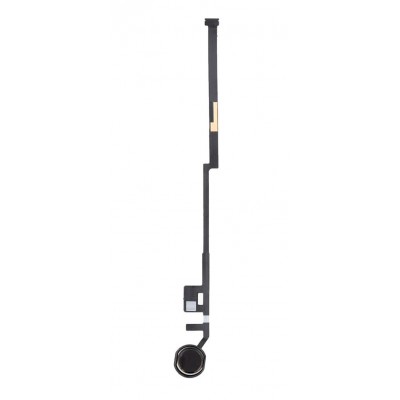 Home Button Complete for Apple iPad 10.2 2020 Black - Outer Plastic with Inner Flex