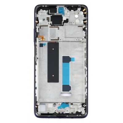 Lcd Frame Middle Chassis For Xiaomi Mi 10t Lite 5g Blue By - Maxbhi Com