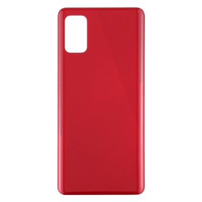 Back Panel Cover For Samsung Galaxy A41 Red - Maxbhi Com