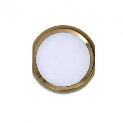 Home Button Outer for Apple iPad 10.2 2020 Gold - Plastic Key