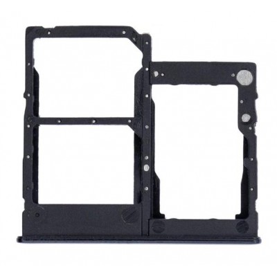 Sim Card Holder Tray For Samsung Galaxy A41 Black - Maxbhi Com