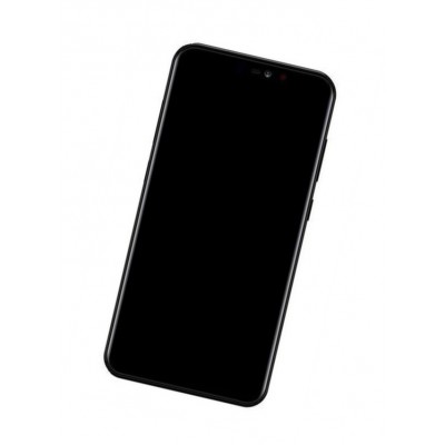 Lcd Frame Middle Chassis For Allview Soul X5 Pro Black By - Maxbhi Com