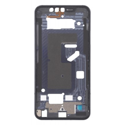 Lcd Frame Middle Chassis For Lg G8 Thinq Blue By - Maxbhi Com