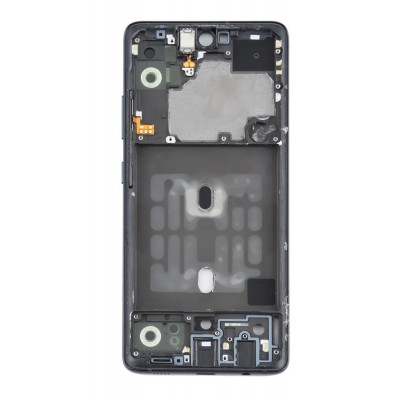 Lcd Frame Middle Chassis For Samsung Galaxy A51 5g Pink By - Maxbhi Com
