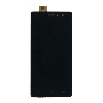 Lcd With Touch Screen For Lava A72 Black By - Maxbhi Com