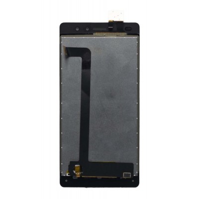 Lcd With Touch Screen For Lava A72 Black By - Maxbhi Com