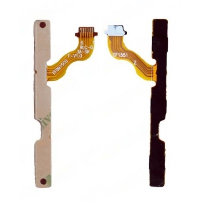Volume Button Flex Cable For Lyf Wind 6 By - Maxbhi Com