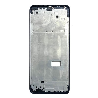 Lcd Frame Middle Chassis For Oppo A15 Black By - Maxbhi Com