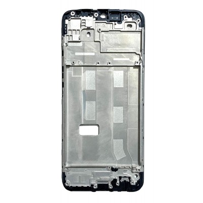 Lcd Frame Middle Chassis For Oppo A15 Black By - Maxbhi Com
