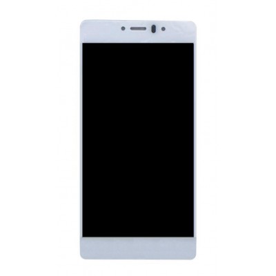 Lcd With Touch Screen For Lyf Water 1 White By - Maxbhi Com
