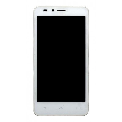 Lcd With Touch Screen For Panasonic T45 4g White By - Maxbhi Com