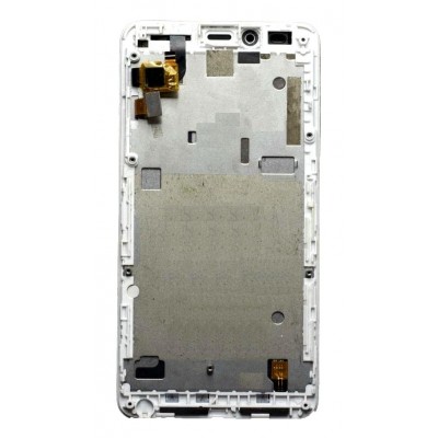 Lcd With Touch Screen For Panasonic T45 4g White By - Maxbhi Com