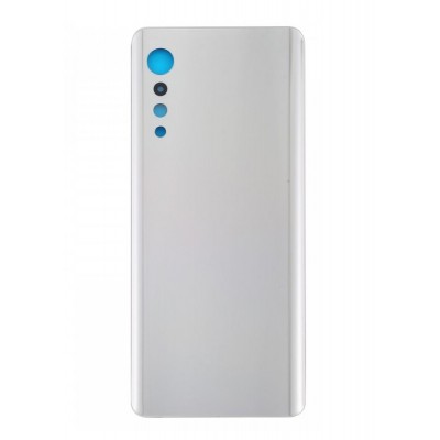 Back Panel Cover For Lg Velvet 5g White - Maxbhi Com