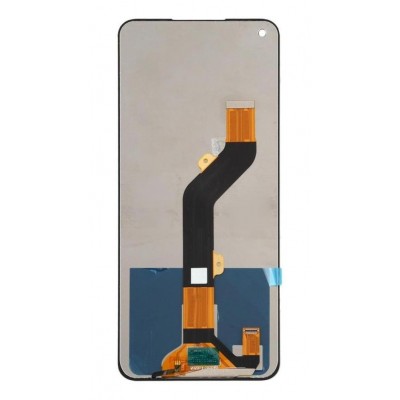 Lcd With Touch Screen For Tecno Spark 6 Black By - Maxbhi Com