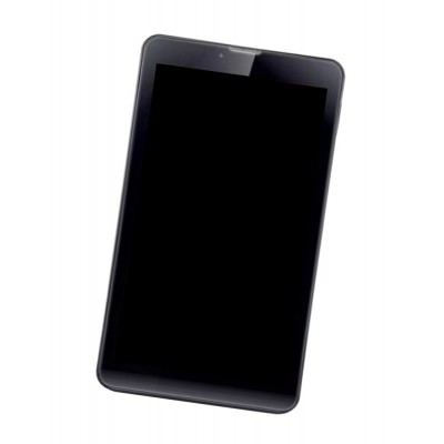 Lcd Frame Middle Chassis For Iball Slide 3g I71 Black By - Maxbhi Com