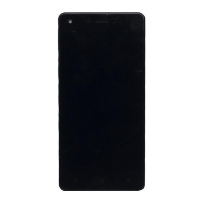 Lcd With Touch Screen For Intex Staari 12 Black By - Maxbhi Com