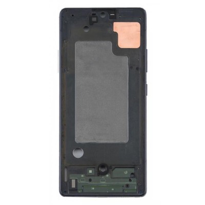 Lcd Frame Middle Chassis For Samsung Galaxy A71 5g Silver By - Maxbhi Com