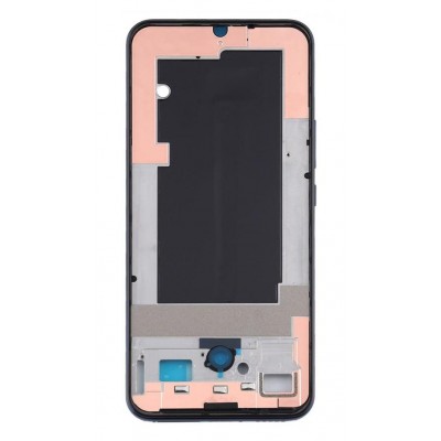 Lcd Frame Middle Chassis For Xiaomi Mi 10 Lite 5g Black By - Maxbhi Com
