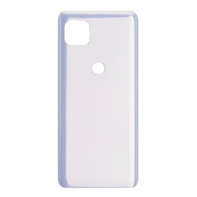 Back Panel Cover For Motorola One 5g Ace Silver - Maxbhi Com