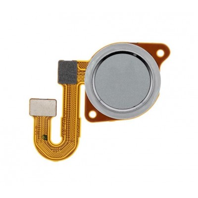 Fingerprint Sensor Flex Cable For Motorola One 5g Ace Silver By - Maxbhi Com