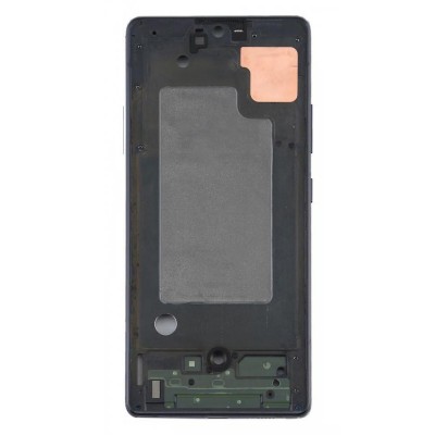 Lcd Frame Middle Chassis For Samsung Galaxy A71 5g Blue By - Maxbhi Com
