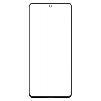 Replacement Front Glass For Samsung Galaxy A71 5g Black By - Maxbhi Com