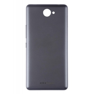 Back Panel Cover For Bq Aquaris U Black - Maxbhi Com