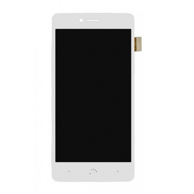 Lcd With Touch Screen For Bq Aquaris U White By - Maxbhi Com