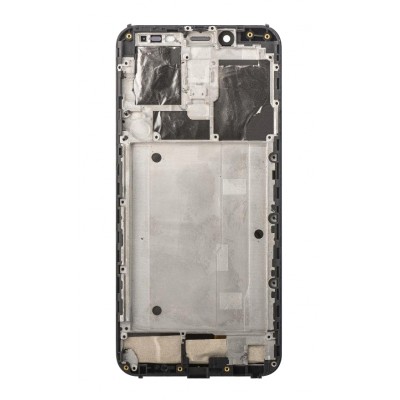 Lcd Frame Middle Chassis For Allview X4 Soul Infinity L Black By - Maxbhi Com