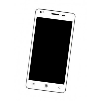 Lcd Frame Middle Chassis For Videocon Thunder One V45bd Black By - Maxbhi Com