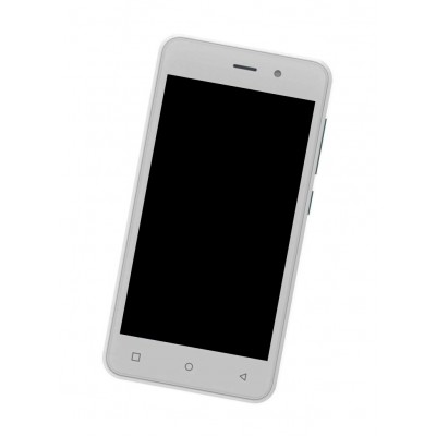 Lcd Frame Middle Chassis For Zen Admire Thrill Plus White By - Maxbhi Com