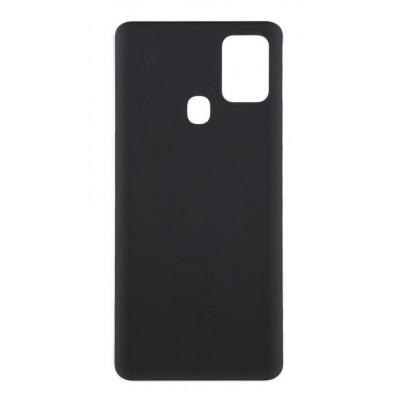 Back Panel Cover For Samsung Galaxy A21s Black - Maxbhi Com