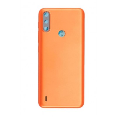 Back Panel Cover For Motorola Moto E7 Power Red - Maxbhi Com