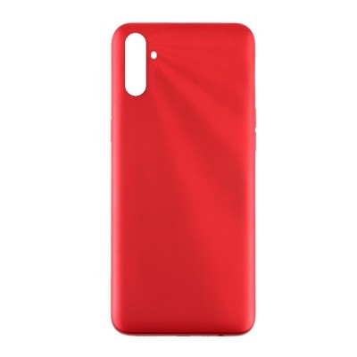 Back Panel Cover For Realme C3 Red - Maxbhi Com