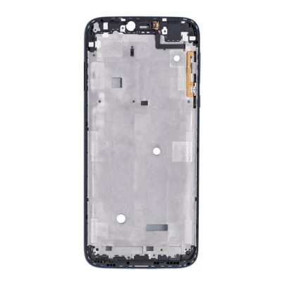 Lcd Frame Middle Chassis For Motorola Moto G7 Power Black By - Maxbhi Com