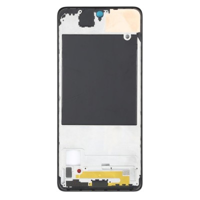 Lcd Frame Middle Chassis For Xiaomi Redmi Note 10 Pro Black By - Maxbhi Com