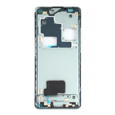 Lcd Frame Middle Chassis For Oppo Find X2 Pro Green By - Maxbhi Com