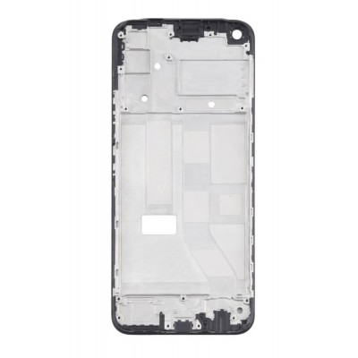 Lcd Frame Middle Chassis For Realme C17 Black By - Maxbhi Com